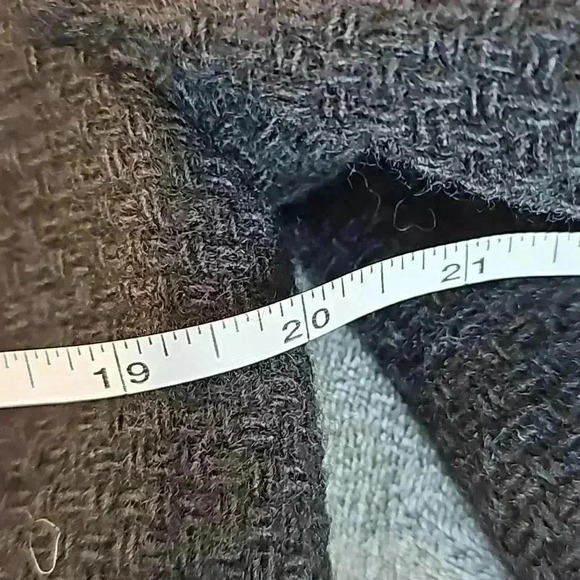 Marvin Richards black wool long pea coat. Size Small sku0048 - Picture 8 of 9